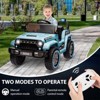 12V Kids Ride On Truck Car, Battery Powered Electric Vehicles with Remote Control - 4 of 4