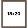PosterPalooza | Sculpted Silver Picture Frame - UV Acrylic, Foam Board Backing, Hanging Hardware - 2 of 4