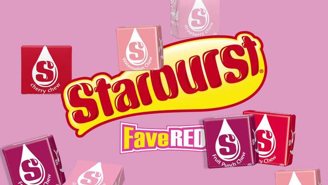 Starburst FaveREDs Sharing Size Candy Fruit Chews - 15.6oz, 2 of 11, play video
