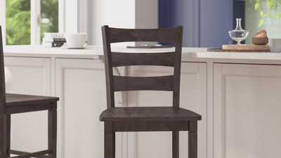 Taylor & Logan Laurel Solid Wood Counter Stool (Set of 2)