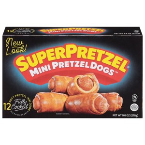SuperPretzel Frozen Pretzel Dog - 12ct/9.6oz - 1 of 4