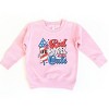The Juniper Shop Red White and Cute Firework  Toddler Sweatshirt - 3 of 4