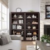 67.4" Farmhouse Bookcase - 5-Tier Rustic Wood Shelf for Living Room, Home Office 45 lbs per Shelf - 3 of 4