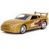 Slap Jack's Toyota Supra Gold "Fast & Furious" Movie 1/32 Diecast Model Car by Jada - 2 of 3
