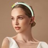 Unique Bargains Gilr's Elegant Flower-shaped Headbands 5.51"x4.72"x0.83" 1 Pc - 2 of 3