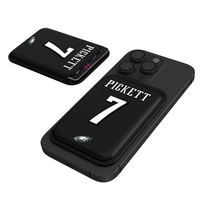 Keyscaper NFL Philadelphia Eagles Players Game Tactic Black Magnetic Credit Card Wallet