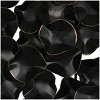 Metal Abstract Overlapping Folded Circle Wall Decor with Gold Accent Black - Olivia & May: Vertical Hanging, Nautical Theme - image 2 of 4