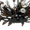 Vaxcel Jardin 4 - Light Flush Mount in  Architectural Bronze - 2 of 4