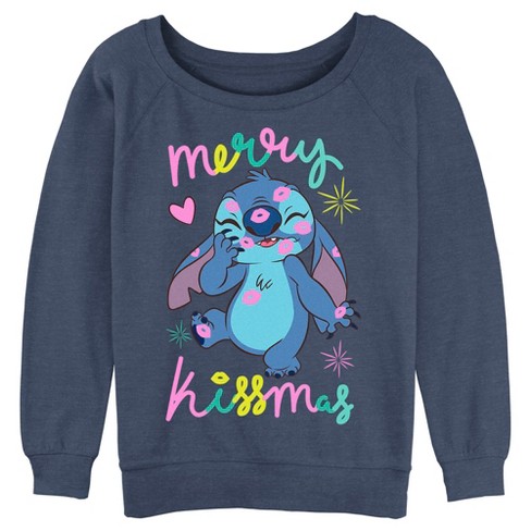 Disney Ladies Lilo and Stitch Classic Hoodie, Ohana Junior Zip-Up  Sweatshirt Heather Gray – Large