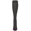 Memoi Women's Brick Twist Crosshatch Knit Knee High Sock - 2 of 4