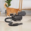 VEVOR Dog Dryer, 2000W/2.7HP Dog Blow Dryer, Pet Grooming Dryer with Adjustable Speed and Temperature Control, Pet Hair Dryer, Black - 2 of 4