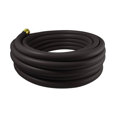 Flexon Flextreme 50ft Black Synthetic Rubber Garden Hose