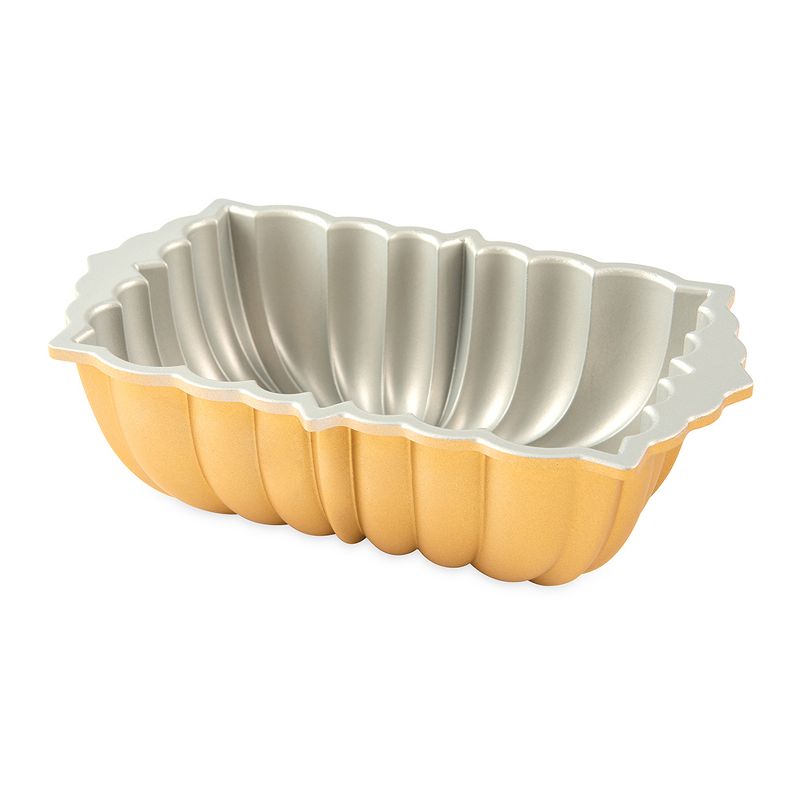 Nordic Ware Classic Fluted Loaf Pan - Gold, 2 of 8