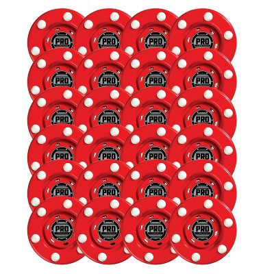 Franklin Sports Pro Commander Puck 24 pc - Red