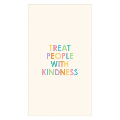 socoart Treat People With Kindness III Tablecloth - Deny Designs