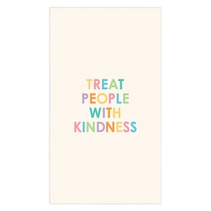 socoart Treat People With Kindness III Tablecloth - Deny Designs - 1 of 3