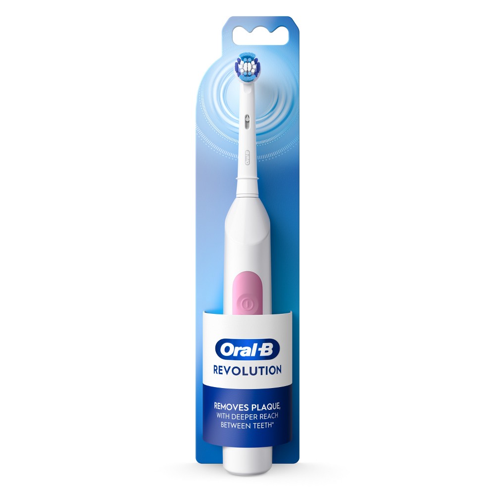 Photos - Electric Toothbrush Oral-B Revolution Battery Toothbrush - White 