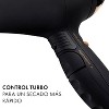 Hot Tools Pro Artist Black Gold 2100 Turbo Ceramic + Ionic Hair Dryer | Fast Dry, Lightweight - 3 of 4