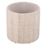 Carolina Chair  Table Handwoven Nereus Wood Top Storage Ottoman - 3 of 4