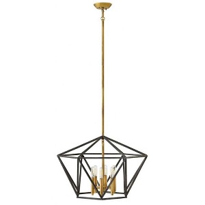Hinkley Lighting Theory 6 - Light Pendant in  Aged Zinc - 1 of 1