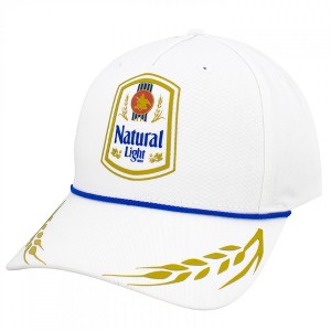 Adult Natural Light Golden Laurels Rope Golfer Hat - 1 of 4