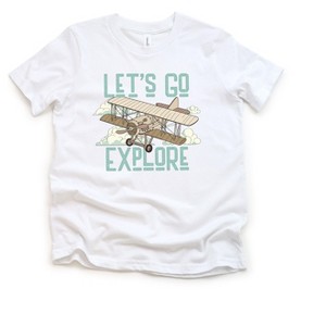 The Juniper Shop Let's Go Explore Girls Short Sleeve Tee - 1 of 2