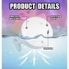 Infant and toddler whale bath toys, children's bath toys - glowing pool and bathtub toys, suitable for babies and children - 3 of 4
