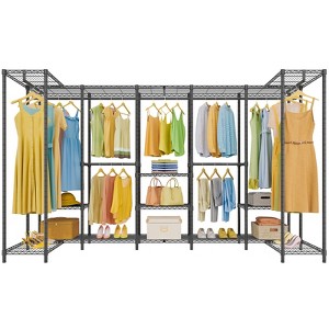 VIPEK U70 Extra Large Garment Rack Heavy Duty Walk-in Clothes Rack, Freestanding Wardrobe Closet Organizer for Hanging Clothes - 1 of 4