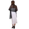 INSPIRE CHIC Women's 100% Polyester Fashion Pashmina Shawls 190 x 45 cm 1 Pc - 2 of 4