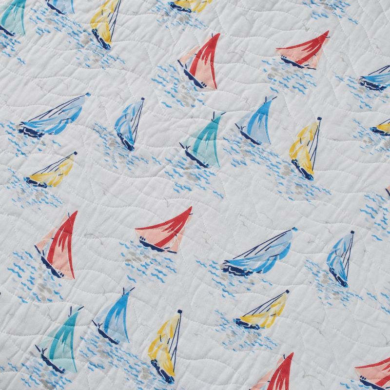 Blue Ahoy Quilt Set - Laura Ashley, 6 of 16