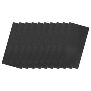 Unique Bargains Aluminium DIY Laser Printing Office Engraving Blank Metal Cards 10 Pcs - 1 of 4