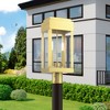 Livex Lighting York 2 - Light Post Light in  Satin Brass - 3 of 4