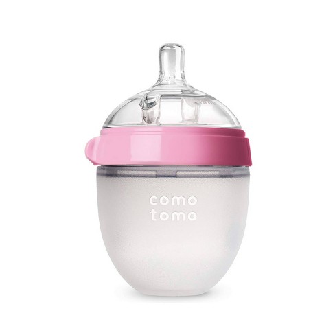 Comotomo Silicone Bottle 5 oz Pink Target