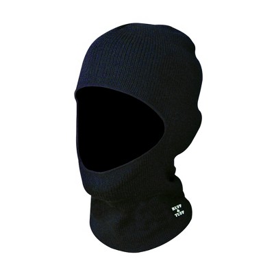 Muk Luks Quietwear unisex Spandex/Fleece Hat with Mask, Adventure, One Size Fits Most