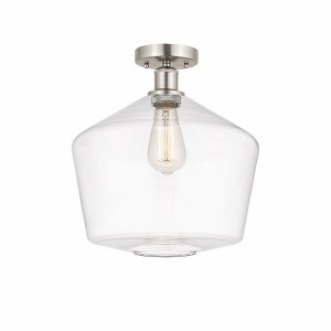 Cindyrella - 1 Light Semi-Flush Mount In Nautiical Style-13.75 Inches Tall and 12 Inches Wide - 1 of 1