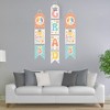 Big Dot of Happiness Groovy Grad - Hanging Vertical Paper Door Banners - Hippie Graduation Party Wall Decoration Kit - Indoor Door Decor - 2 of 4