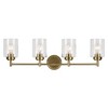 Kichler Lighting Winslow 4 - Light Vanity in  Natural Brass - 2 of 4