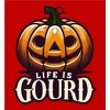 Halloween Life is Gourd Adult Crew Neck Short Sleeve Tee - 2 of 2