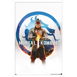 Trends International Mortal Kombat 1 - Key Art Framed Wall Poster Prints - 1 of 4