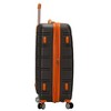 Rockland Melbourne Hardside Expandable Luggage with Spinner Wheels Charcoal Checked Large 28" - 2 of 4
