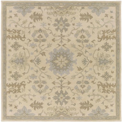 Hauteloom Hazen 1197 Hand Tufted Light Beige Wool Rug