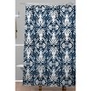 Mythos Shower Curtain Blue - Deny Designs: Abstract Geometric Pattern, Microfiber, Machine Washable - 2 of 4