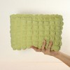 Unique Bargains Bubble Cloud Checkered Zipper Makeup Bag 1 Pc - 4 of 4