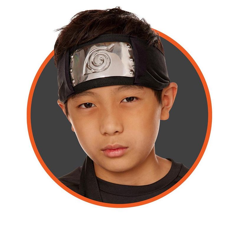 Naruto Black/Hidden Leaf Headband, 1 of 3