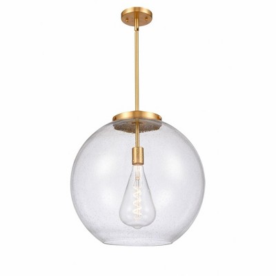 Athens - 1 Light Pendant In Industrial Style-18.38 Inches Tall and 17.75 Inches Wide