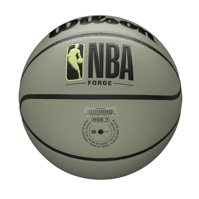 Wilson NBA Forge 29.5&#34; Basketball - Khaki, 6 of 12