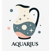 Aquarius Zodiac Pitcher With Water Adult Long Sleeve Hoodie - 2 of 2