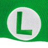 Super Mario Luigi Logo Embroidery Standard Cuff Acrylic Knit Beanie Cuff Beanie - 4 of 4