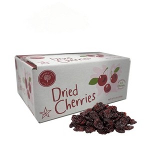 Cherry Bay Orchards Dried Bulk Cherries (3 lb box): Tart Montmorency Cherries-Domestic, Natural, Kosher, Gluten-Free, and GMO Free - No Additives - - 1 of 4