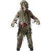 Joyfy Boys Halloween Zombie Costume, Deluxe Swamp Skeleton Living Dead Monster Zombie Costume for Kids Halloween Monster Role-Playing - 2 of 4